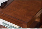 Telephone Table, American-Style,Telephone Table/Magazine Table,Sofa/Chair Side End Table,for Small Space,Corner Multi-Function Small Table(Color:Brown,Size:20.0714.1724.4