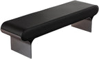 Modern Upholstered Bed end Stool Bedroom Home Use Bedside Dressing Room Wooden Shoe Changing Entryway(Medium)