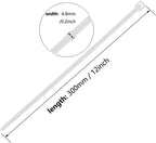 12 Inch Zip Ties Brown 1000 PCS, 50 Lbs- Heavy Duty Tensile Strength, Nylon PA66 UV Resistant Cable Ties for Indoor and Outdoor Use - Ideal for object bundling and fastening