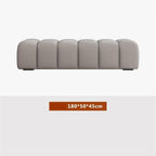Modern Fabric Bed end Bench Long Bedroom Dressing Room Sofa Entryway(XXL)