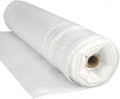 Farm Plastic Supply - Dura Skrim String Reinforced Clear Plastic Sheeting - 10 Mil - (6' x 400') - Reinforced Poly Film Tear Resistant, Weatherproof, Vapor Barrier Polyethylene Roll for Construction