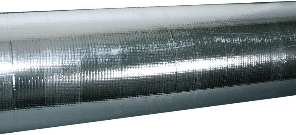 US Energy Products Highly Reflective Silver FOIL Mylar Film Insulation Sheets: Ideal for: Grow Room, Greenhouse, Farming, Plant Growth, Energy Saving, SAUNAS, and More: (24INCH X 25FT) Sheets