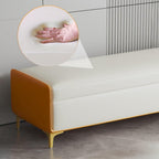 Modern Bed End Stool Bedroom Shoe Changing Entrance Bench Clothing Store Cloakroom Rest Sofa Storage Entryway(Green,Small)