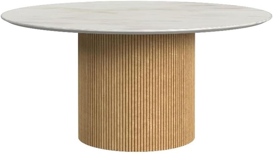 Picket House Furnishings Sutton 2PC Occasional Table Set with White/Natural