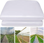 Farm Plastic Supply - Clear Greenhouse Plastic Sheeting - 6 mil - 4 Year UV Resistant Polyethylene Greenhouse Film, Replacement Cover, Hoop House Green House Cover for Gardening, Farming (24' x 50')
