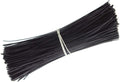 6 Inch Twist Ties,Ulifestar Cable Ties Bag Ties Plastic Coated Twist Ties 1000 Pack (Black)
