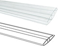 10 PCS Polycarbonate Greenhouse H-Clip Connectors 4ft Length, Fits 0.16’’ & 0.24’’ Twin-Wall Polycarbonate Panels Duty Dust, Rain & Moisture Protection Durable (H-Clip 4' × 1.57’’ × 0.24’’)