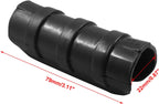 40 Pcs Greenhouse Tube Clips, 25mm/1" Greenhouse Clamps Clips for Greenhouse Film, Sunshade Nets, Frame Shelters, Row Covers, Gardening, Black