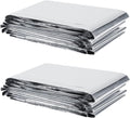 2 pcs Plant Growth Mylar Films High Reflective Mylar Sheets, Garden Greenhouse Covering Foil Sheets, Plant Growing Tents, Grow Light Accessories, 210 x 120cm, Silver, Wholesale Business