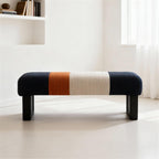 Modern Bed end Bench Bedroom Living Room Dressing Shoe Changing Entryway(Large)