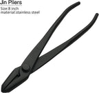 5-Piece Bonsai Tool Set,Knob Cutter,Concave Cutter,Wire Cutter,Jin Pliers,Bonsai Scissors