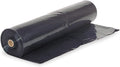Farm Plastic Supply - Black Plastic Sheeting - 10 mil - (24' x 100') - Polyethylene Vapor Barrier Sheeting, Black Painters Tarp, Roll of Heavy Duty Plastic