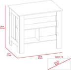 Kitchen Island with Four Legs and Three Shelves