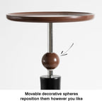 Movable Small Side Table for the Living Room or Bedside—Suitable as a Decorative Accent or a Functional Piece for a New Home
