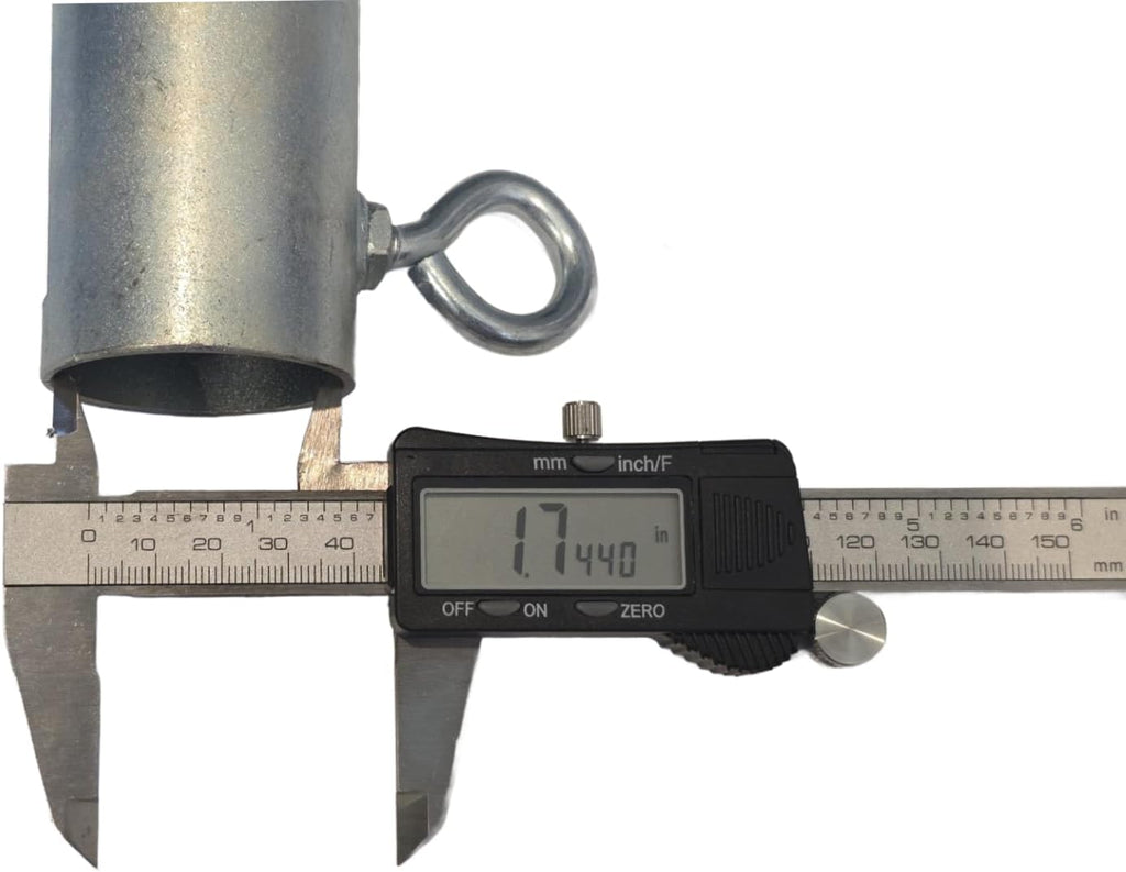 6 Leg Style Carport Canopy EMT Pipe Fittings Low Peak Connectors with 102 Degree Angle (Choose Size) (Connects 1-5/8" Pipe)
