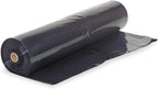 Farm Plastic Supply - Crawl Space Vapor Barrier - 10 Mil - Black Vapor Barrier, Thick Plastic Sheeting, Heavy Duty Polyethylene Film, Drop Cloth Covering for Crawlspace, Basement (20' x 100')