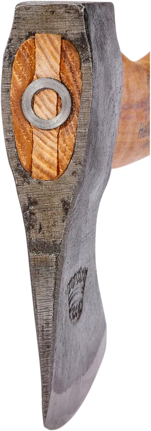 1844 Helko Werk Germany Traditional Wölfling Hatchet - Made in Germany Compact Ultralight Bushcraft Backpacking Hand-Forged Hatchet Head 0.75 lbs, Handle 10.5 in (Wölfling) #11325