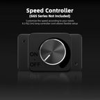 Spider Farmer 6 Inch Inline Duct Fan with RJ12 Speed Controller, 402 CFM Quiet EC Motor, Ventilation Exhaust Fan for Heating Cooling Booster, Grow Tents, Hydroponics, Indoor Gardening