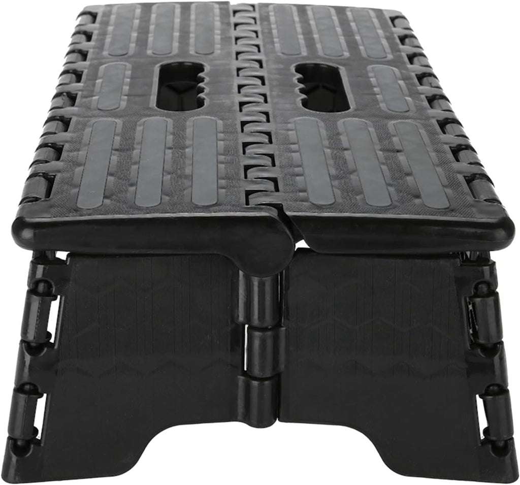 Folding Step Stool, The Lightweight Step Stool, Portable Folding Step Stool Black Step Ladder for Adults Seniors at Home, Kitchen, Bathroom, Bedroom, Closet