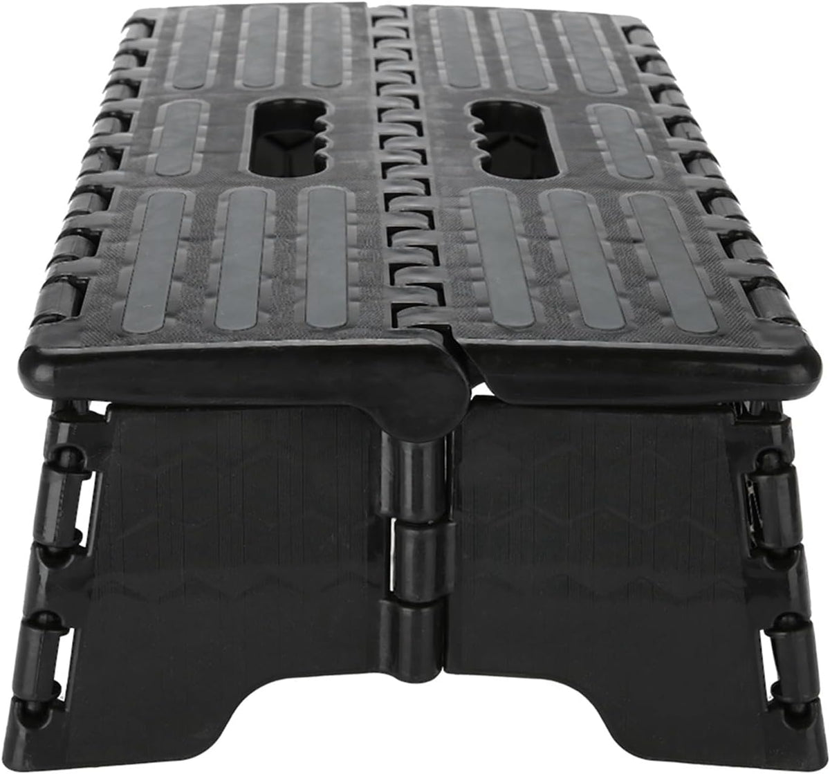 Folding Step Stool, The Lightweight Step Stool, Portable Folding Step Stool Black Step Ladder for Adults Seniors at Home, Kitchen, Bathroom, Bedroom, Closet