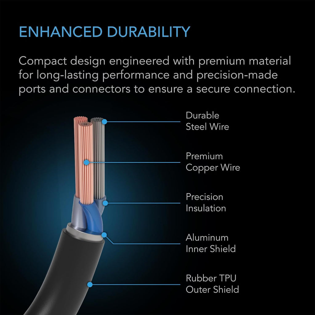 AC Infinity RJ11/12 to UIS Port Type-A Adapter Dongle, Conversion Cable Cord with Extension Cable for RJ11 RJ12 Grow Lights with PWM and 0-10V Current Sourcing Dimming