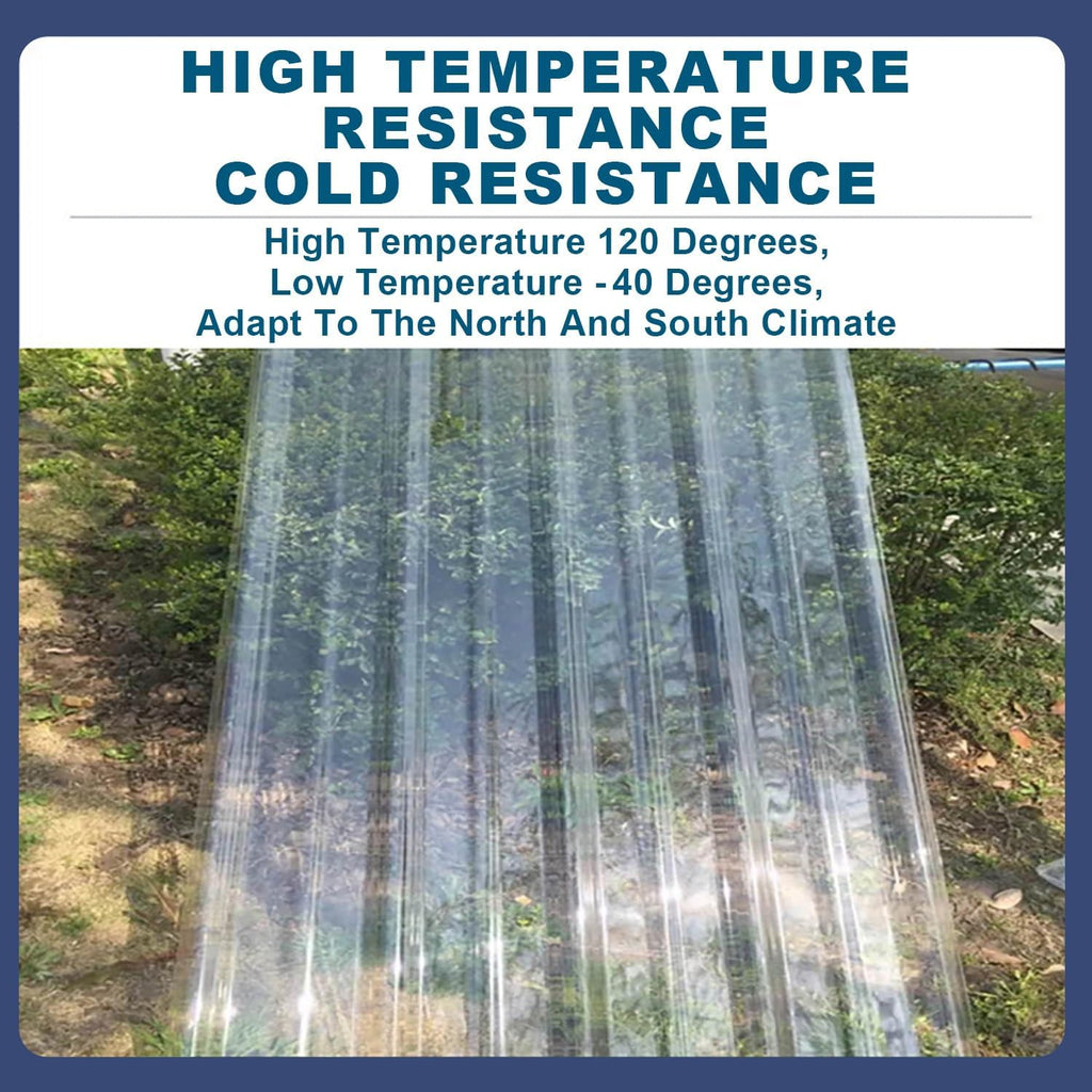 Transparent Plastic Sheets,Outdoor Sunshade Canopy Panels,Greenhouse Board,Sturdy Panel,for Outdoor Shed Board.(35.43x74.8in)