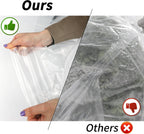 24x50 FT Clear Greenhouse Film Plastic Sheeting, Greenhouse Polyethylene Plastic Film 6 mil Thickness Replacement Cover, UV Resistant, Plant Covers Freeze Protection for Windproof Frost& Dust Proof