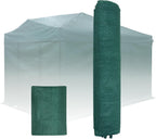 EAGLE PEAK Replacement Mesh Cover for 12x8 Portable Walk-in Pop up Greenhouse, Front and Rear Zippered Entry Doors (Frame Not Included), Green