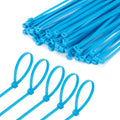 6 Inch Blue Zip Tie 1000 PCS, 18 Lbs - Small to Medium Zip Tie, Nylon PA66 UV Resistant Cable Tie for Indoor and Outdoor Use - Ideal for bundling and securing objects