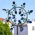 Large Wind Spinners Outdoor, Kinetic Metal Wind Spinners for Yard and Garden, Gift for Family or Friends(30'' H x 87'' H)