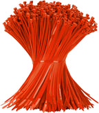 12 Inch Zip Ties Red 1000 PCS, 50 Lbs- Heavy Duty Tensile Strength, Nylon PA66 UV Resistant Cable Ties for Indoor and Outdoor Use - Ideal for object bundling and fastening