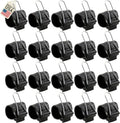 Reusable Plant Clips Made in USA – Orchid Clips, Plant Support Clips & Cord Clips – Heavy-Duty, Weather-Resistant & Durable – Secure Stems, Vines, Wires, Cables, Tomato Plants– Indoor & Outdoor