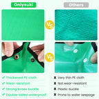 39.5" X 31.5" Large Repotting Mat for Indoor Plants Transplanting and Dirt Control Portable Potting Tray Plant Gifts for Plant Lovers Gardening Gifts for Women & Men