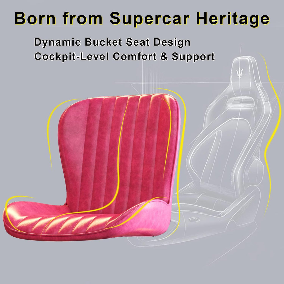 Dining Chairs Set of 4,Pink Leather Dining Chair Upholstered,Kitchen Chair,Modern Dining Room Chairs with Black Metal Legs Frame for Restaurant,Dining Room,Cafe