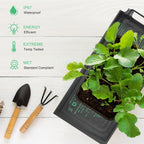Seedling Heat Mat Hydroponic Plants Heating Pad, Seed Starting Greenhouse and Germination, Waterproof Durable Heating Pad for Indoor Home Gardening Seed Starter(10“x20.75”)