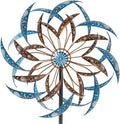 Stargarden Large Wind Spinners Outdoor, 23 Inch Kinetic Wind Spinner, Hollow-Out Metal Wind Sculptures & Spinners, Double-Side Windmill for Patio, Lawn, Garden Decor