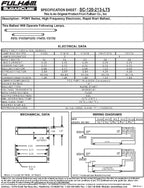 Fulham Lighting SC-120-213-LT5 SugarCube Electronic 1 or 2-Lamp Ballast, (Pack of 1)