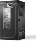 AC Infinity CLOUDLAB 733, Advance Grow Tent 3x3, Thickest 1" Poles, 2000D Mylar Canvas, Lab-Tested Highest Reflectivity, Largest Zipper Window, Controller Mount Plate, 36" x 36" x 72" Indoor Growing