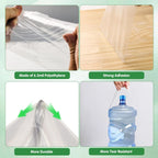 DGSL Greenhouse Repair Tapes, 3" x115' Greenhouses Cover Plastic Sheeting Tape, 6.3 mil Thickness Clear Greenhouse Plastic Tape for Seaming and Sealing
