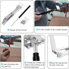 Greenhouse Automatic Window Opener Kit Solar Heat Sensitive Cylinder Replacement Roof Vent Opener Agricultural Greenhouse Window Lifter Autovent Vent Opener Standard Two Springs