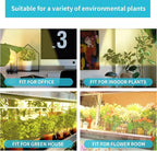 LED Grow Light Strips for Indoor Plants Full Spectrum 3500K, 192 LEDs Plant Light Bar with 3/9/12H Timer, 10 Dimmable Levels for Seedling Succulent, 13 Inches, 4 Head