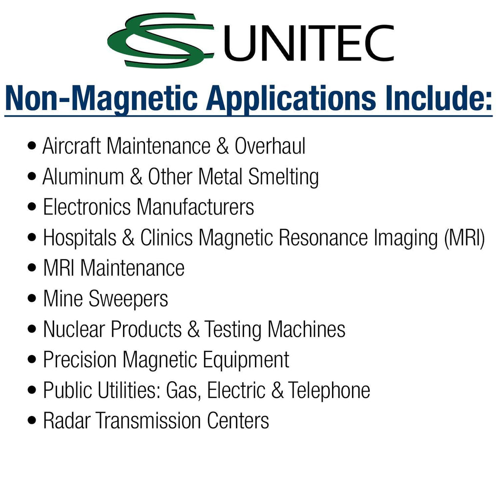 CS Unitec | Non-Sparking Pick Head Axe | 4 lbs. | TUV Certified | Copper Beryllium | Non-Magnetic | Corrosion Resistant | EX1203-1850B