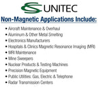CS Unitec | Non-Sparking Pick Head Axe | 4 lbs. | TUV Certified | Copper Beryllium | Non-Magnetic | Corrosion Resistant | EX1203-1850B