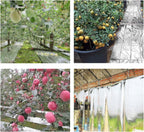 2 pcs Plant Growth Mylar Films High Reflective Mylar Sheets, Garden Greenhouse Covering Foil Sheets, Plant Growing Tents, Grow Light Accessories, 210 x 120cm, Silver, Wholesale Business
