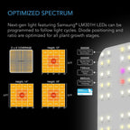AC Infinity Advance Grow System 3x3, 3-Plant Kit, WiFi-Integrated Grow Tent Kit, Automate Ventilation, Circulation, Schedule Full Spectrum Samsung LM301H LED Grow Light, 2000D Mylar Tent