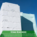 Farm Plastic Supply - Dura Skrim 10 Mil White String Reinforced Plastic Sheeting - White Plastic Sheeting, 10 Mil White Plastic Sheeting, String Reinforced Plastic Sheeting (40' x 100')