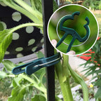 Plant Clips for Climbing Plants, Tomato Clips and Garden Clips for Vine Support, Plant Support Clips for Tomatoes and Garden use (Green, 20 small20 Big)