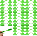 30pcs 8mm Greenhouse Clamps for 1/3 Inch (7-9mm) PVC Pipe Poles, Garden Support Frame Hoops, Grow Tunnel Plant Support Garden Stakes For Fixing Plant Plastic Sheeting, Film Row Cover Net