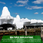Farm Plastic Supply - Dura Skrim 10 Mil White String Reinforced Plastic Sheeting - White Plastic Sheeting, 10 Mil White Plastic Sheeting, String Reinforced Plastic Sheeting (32' x 100')