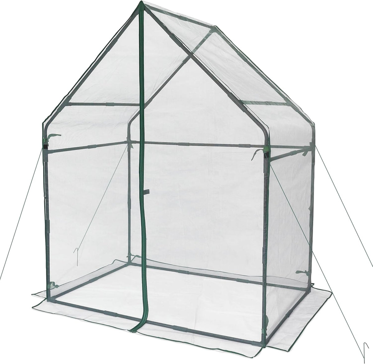 Gardzen Mini Greenhouse with Mesh Cover, Portable Outdoor Greenhouse, Enhanced Ventilation, Ideal for Spring, Summer & Fall 36.2"(L) x53.3(W) x66.1(H)